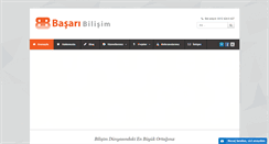 Desktop Screenshot of basaribilisim.com
